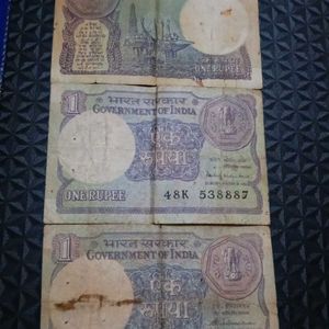 Cheap deal-: RARELY FOUND 1 INDIAN RUPEE-Set Of 3