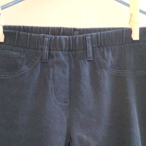 Black Ankle Length Trousers