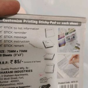 TRANSPARENT STICKY NOTES