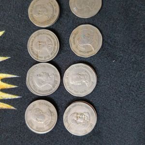 8 Rare Commerative Coins