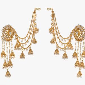 PRIYAASI Brand Ear Jewellery With Chain