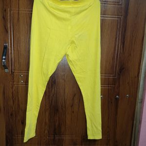 New Lyra Yellow Ankle Length Leggings