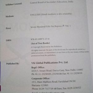 Statistics 11th By TR Jain