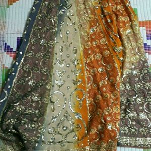 GAGRA ZARI WITH DUPATTA