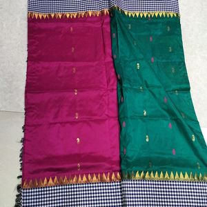 Pure Silk Kanjivaram Half &Half