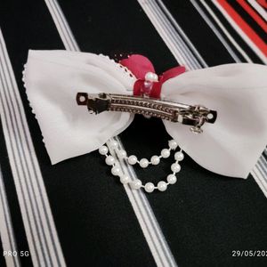 Hand Made Bow Clip