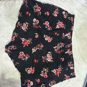 H&M Floral Shorts