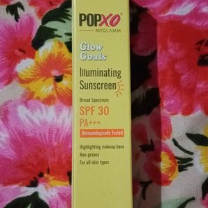 Popxo Illuminating Sunscreen || Myglamm