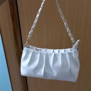 White Handbag