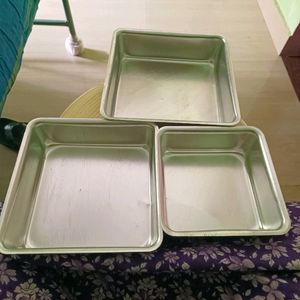 Cake Tins | Pack Of 3 Combo