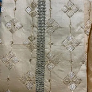 Unstitched Embroidery Suit Material