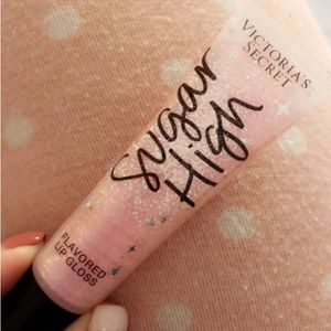 VICTORIA SECRET PINK LIP GLOSS- SUGAR HIGH