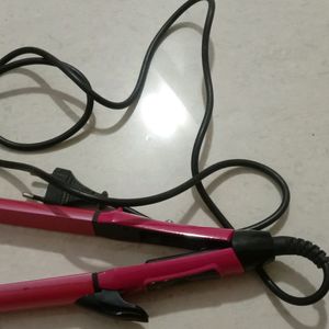 Nova Hair Straightener And Curler.