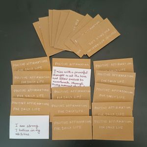 25 Positive Affirmations Cards