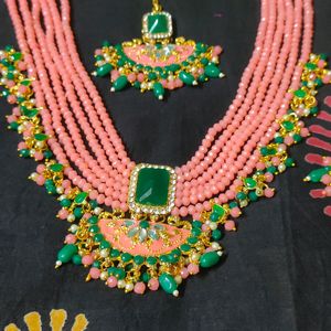 Zaveri Pearls Long Jewellery Set