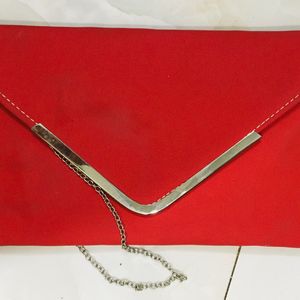 Elegant Red Sling Bag