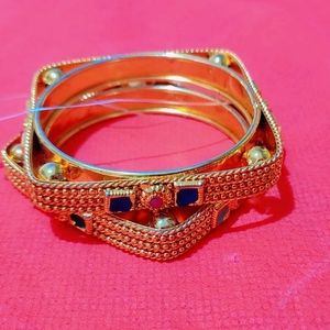 square shape party wear kada