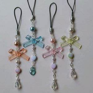 Y2K Beaded Handmade Bow Phone Charm-Any One