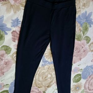 STOP Brand Solid Blue Skinny Fit Formal Tregging