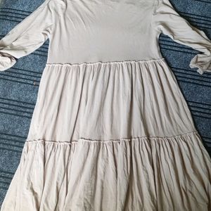 Cream Colour Dress