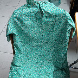 PolyCotton Top With Floral Design