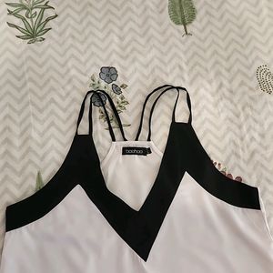 White Boohoo Top, Size- 10