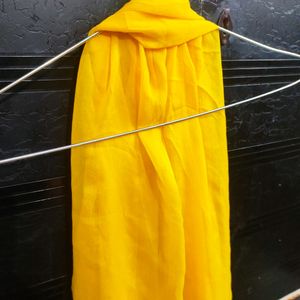 Yellow Dupatta For Women