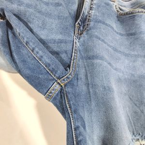 Blue Torn Jeans (Women's)