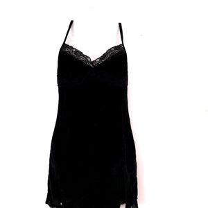 Black Night Wear Dress (Women's)