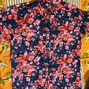 Foral Men Shirt