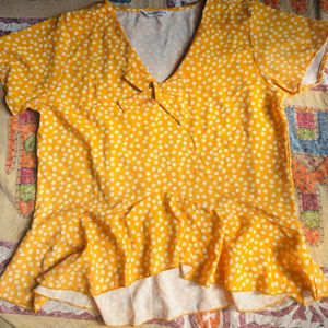 Yellow Top For Women