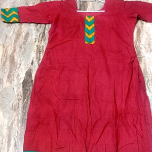 Red Kurta