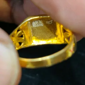 Gold Ring 18ct HUID