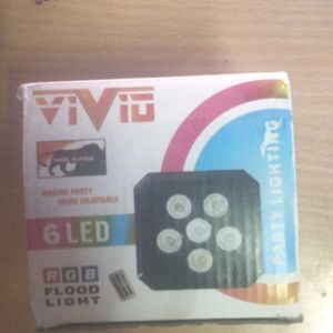 RGB FOG LIGHT WITH 6 Led And Remote Control