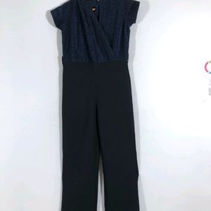 Blue & Black  Zara Basic Jumpsuit