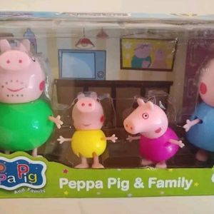 Brand New** Peppa Pig family Toy Box