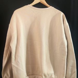 Women's URBANIC  Cream Sweatshirt