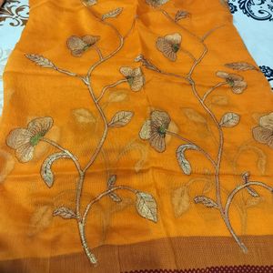 Haldi Function Saree