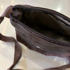 Coffee Brown Sling Bag