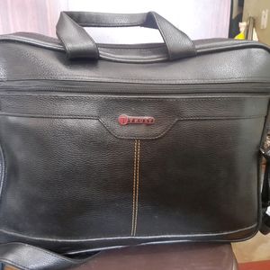 Versatile Black Office And Laptop Bag