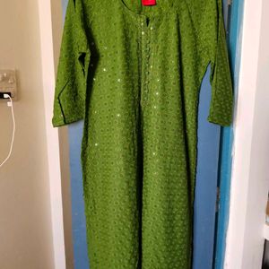 Prettiest Green Kurti That Makes You Shine 🌟