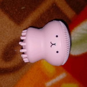 Octopus Design Silicone Facial Cleansing Brush Fac