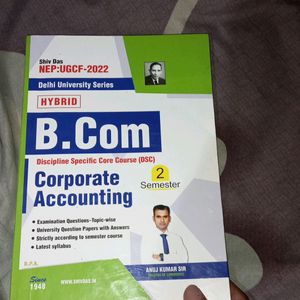 SEMESTER 2 Corporate Accounting Extra Book