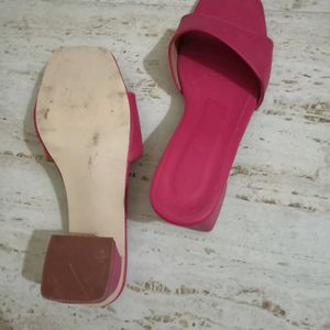 Pink Heel Sandals