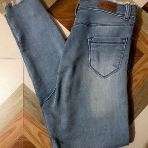 Blue Shade Skinny Jeans