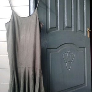 Seude Olive Dress