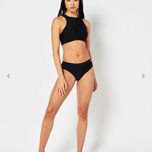 SUPERDRY Half Zip Bikini Top/ Sports Bra