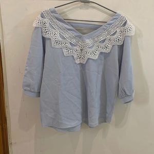 Beautiful Light Blue Top