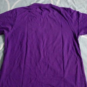 Purple Graphic Printed Tshirt For Women And Girls