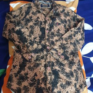 Kids Shirt 👕 Black n Coffee Colour